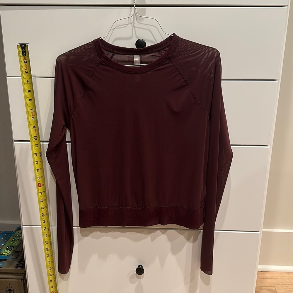 Athlete mesh long sleeve medium